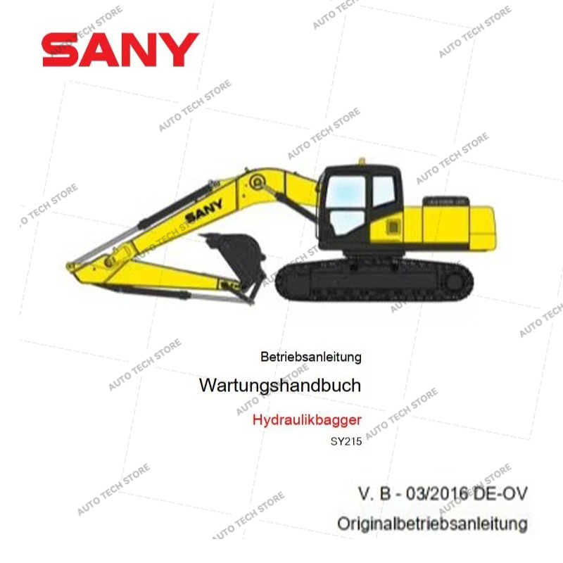 Heavy Equipment Pdf - Sany Ağır İş Makineleri Kullanım Kılavuzu