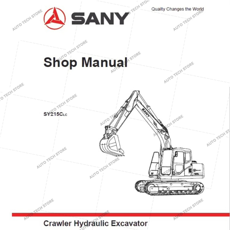 Heavy Equipment Pdf - Sany Ağır İş Makineleri Kullanım Kılavuzu