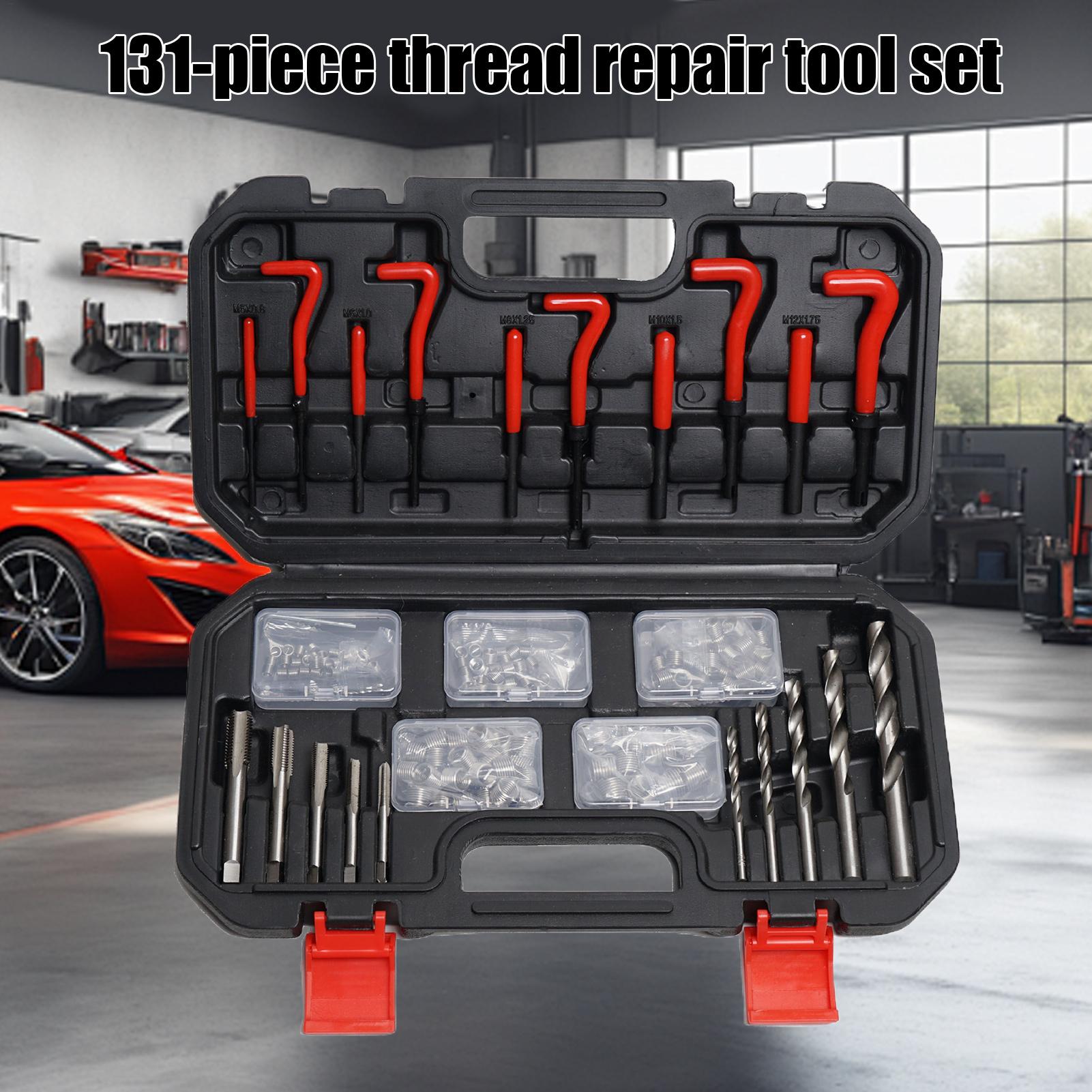 Heavy Equipment Maintenance - Metrik Helicoil Kit Diş Onarım Seti