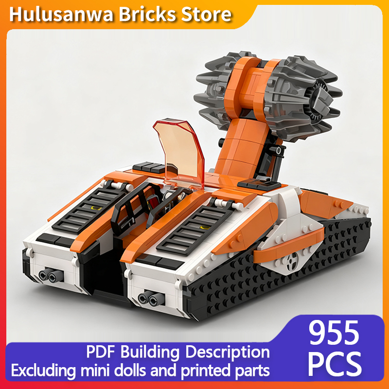 Heavy Equipment In Mining - Ağır Uzay Madenciliği Aracı Modeli MOC