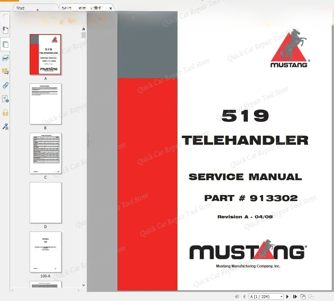 Heavy Equipment Pdf - AutoCD Mustang Makine Ağır İş Makineleri