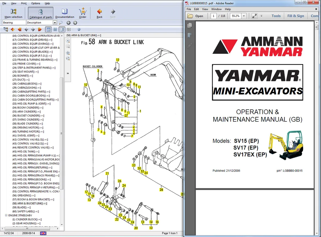 Heavy Equipment Pdf - AutoDVD Yanmar Ağır Ekipman 10.7GB Tam