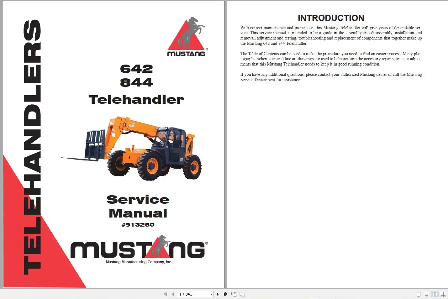 AutoEPC Mustang Machinery Ağır - Heavy Equipment Pdf incelemesi ve fiyatı