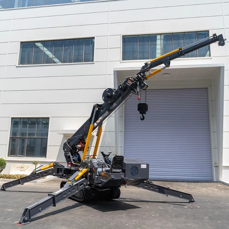Mini Örümcek Vinç Kompakt Elek - Heavy Equipment Lifting incelemesi ve fiyatı
