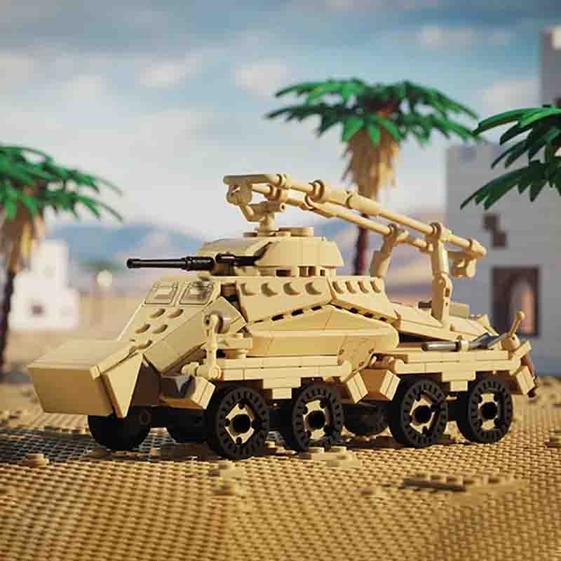 Ağır Zırhlı Araç Modeli MOC Ya - Heavy Equipment Armor incelemesi ve fiyatı