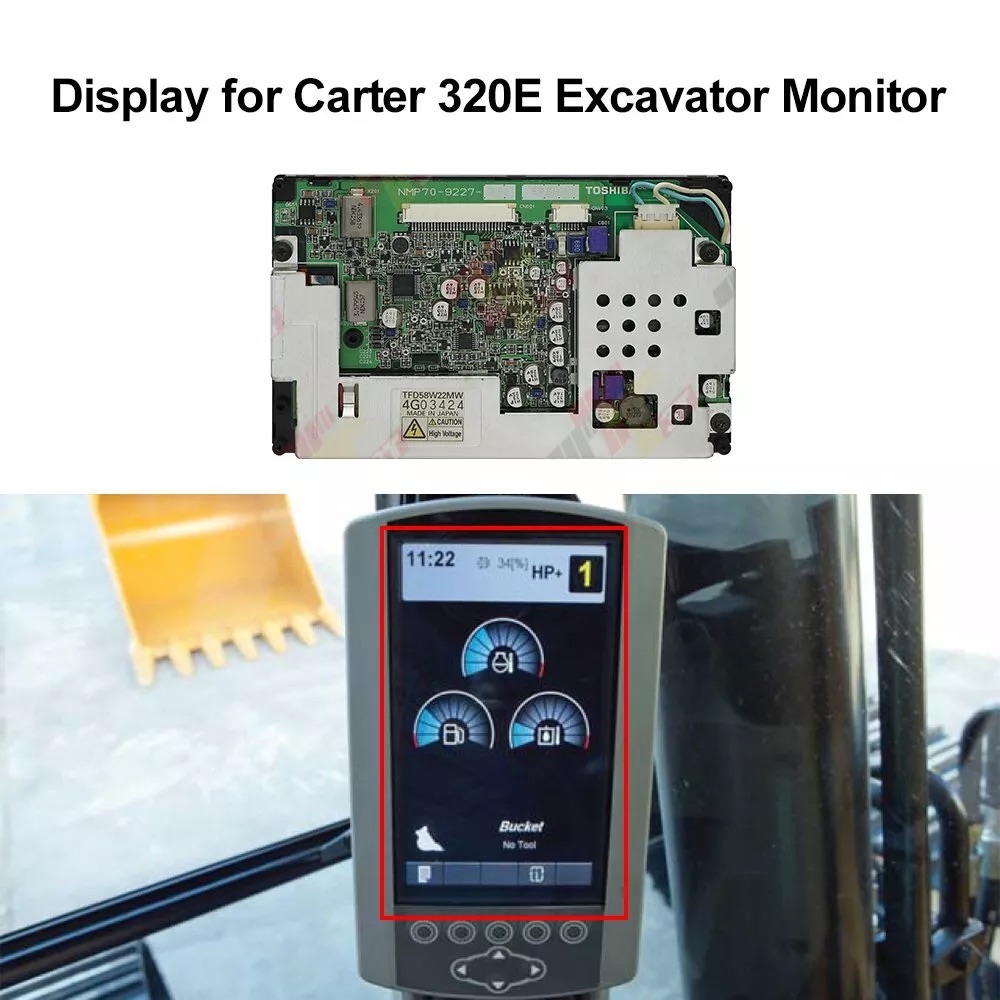 Carter E320 323 336D için ekra - Heavy Equipment Hitachi incelemesi ve fiyatı