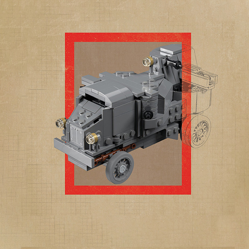Ağır Askeri Zırhlı Araç Modeli - Heavy Equipment Armor incelemesi ve fiyatı