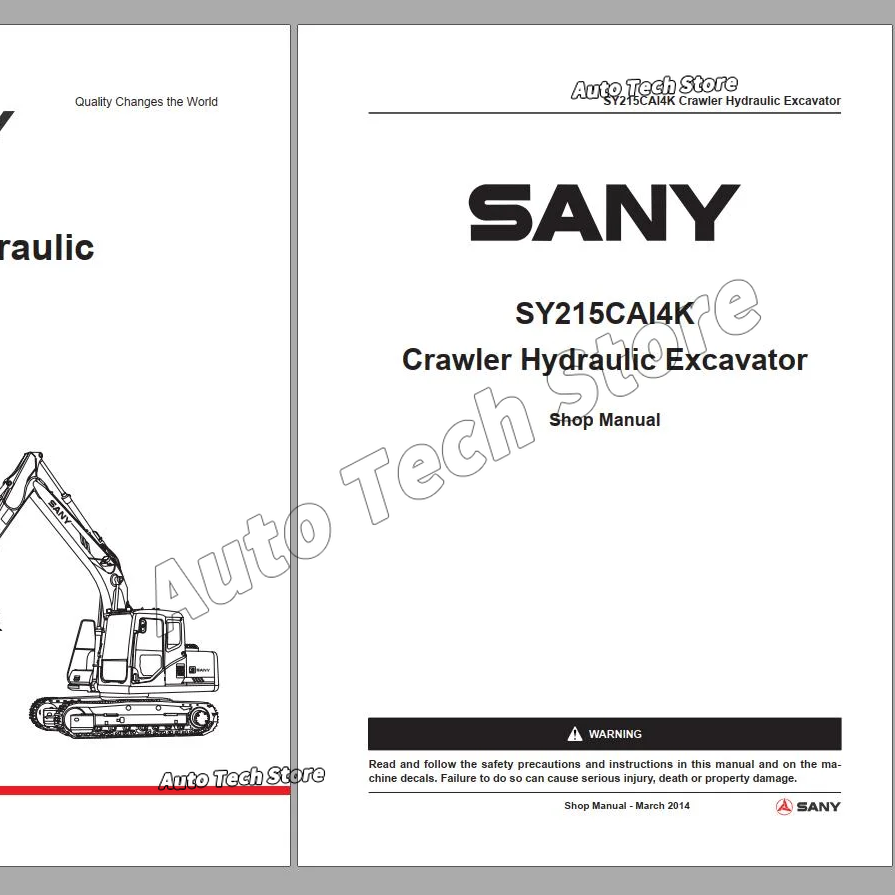 Sany Ağır İş Makineleri Kullan - Heavy Equipment Pdf incelemesi ve fiyatı