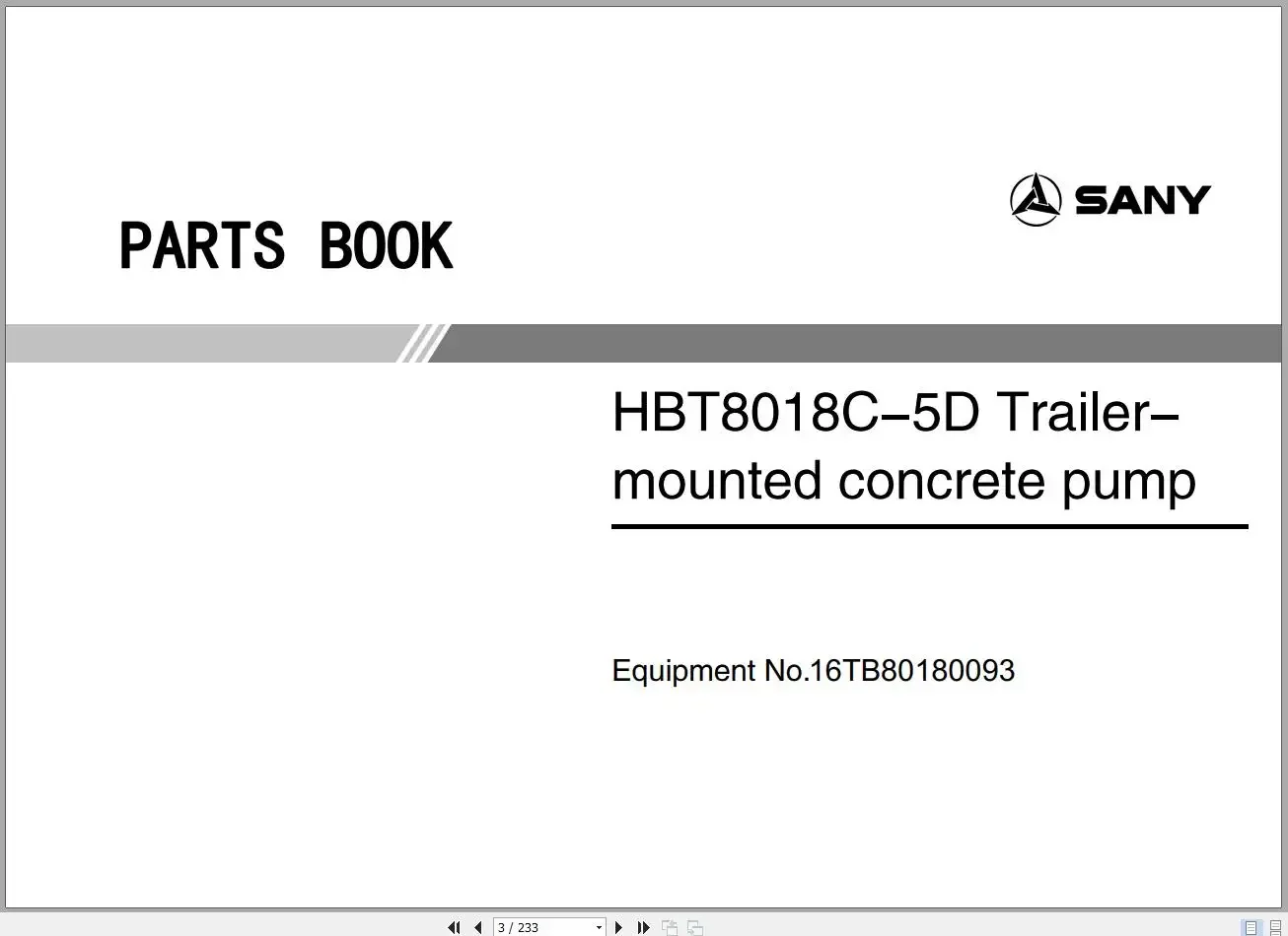 SpecDiag Sany Ağır Ekipman PDF - Heavy Equipment Pdf incelemesi ve fiyatı
