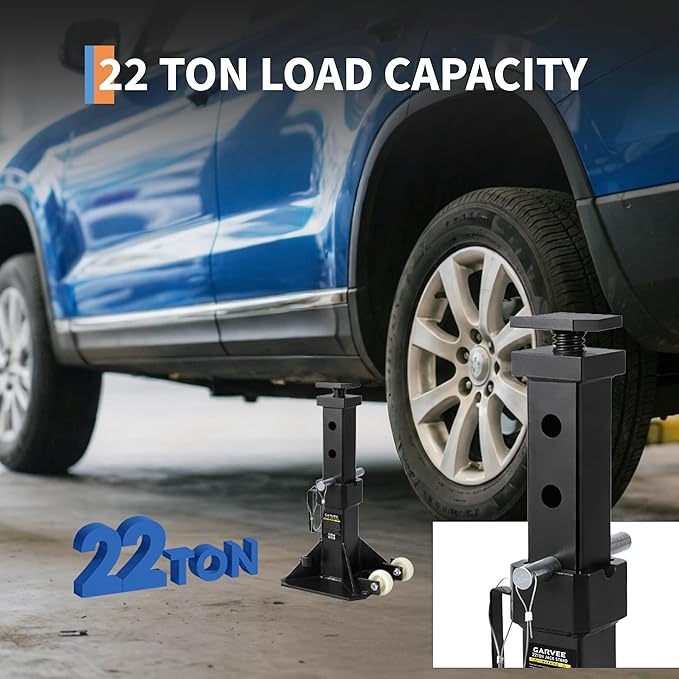 22 Tonluk Kriko Sehpası, Kilit - Heavy Equipment Jack Stands incelemesi ve fiyatı