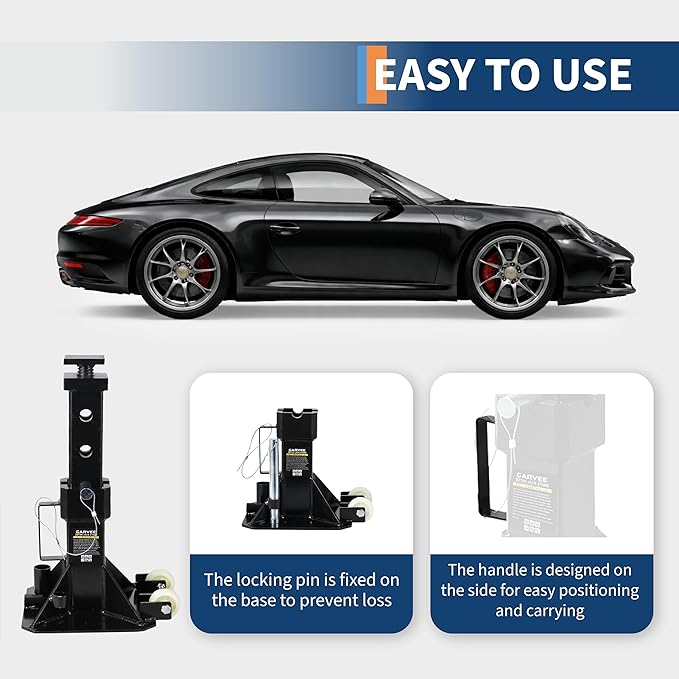 22 Tonluk Kriko Sehpası, Kilit - Heavy Equipment Jack Stands incelemesi ve fiyatı