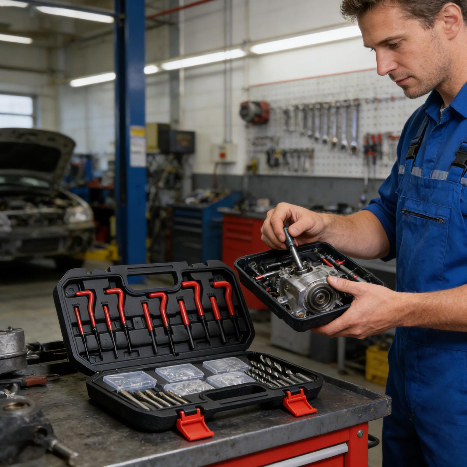 Metrik Helicoil Kit Diş Onarım - Heavy Equipment Maintenance incelemesi ve fiyatı