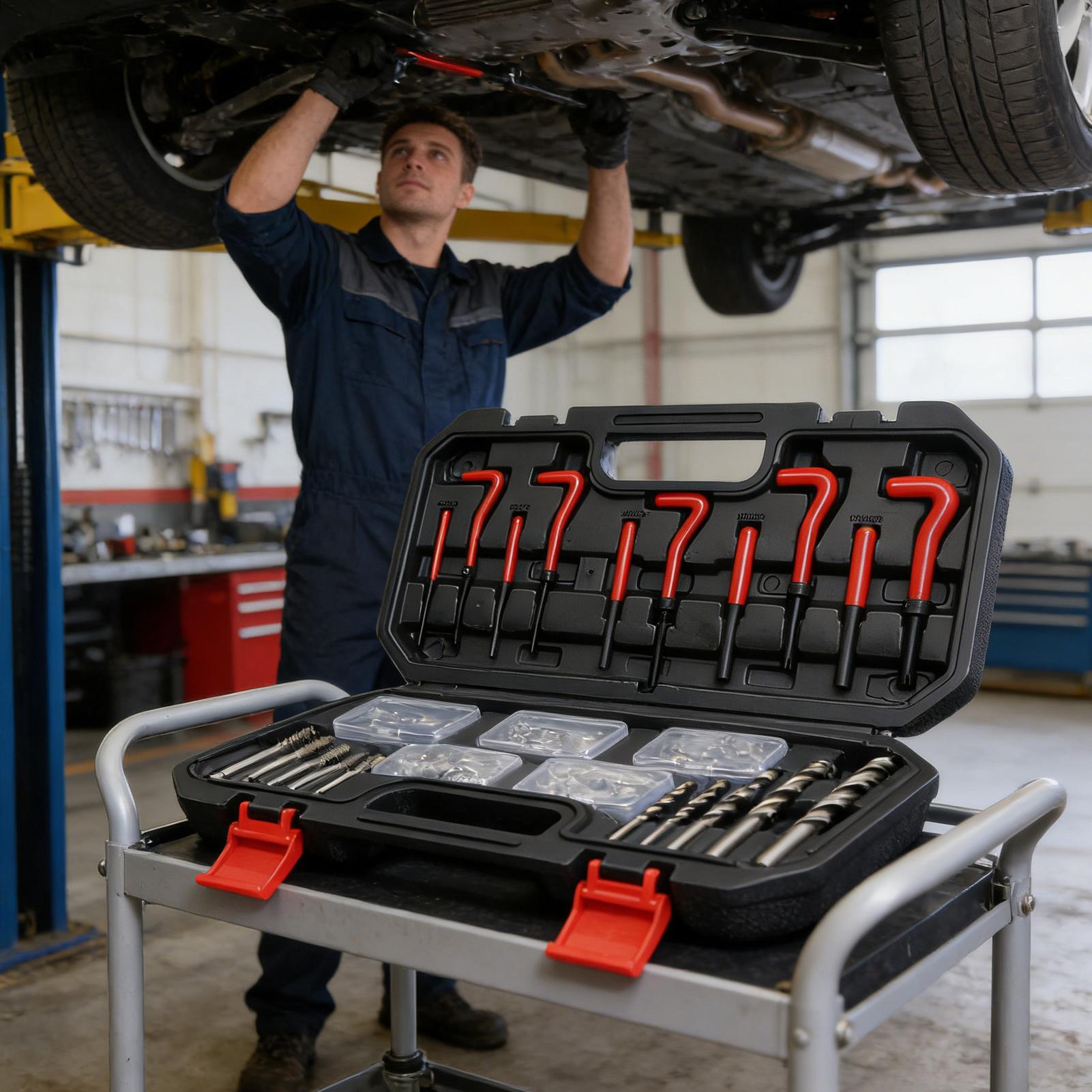 Metrik Helicoil Kit Diş Onarım - Heavy Equipment Maintenance incelemesi ve fiyatı
