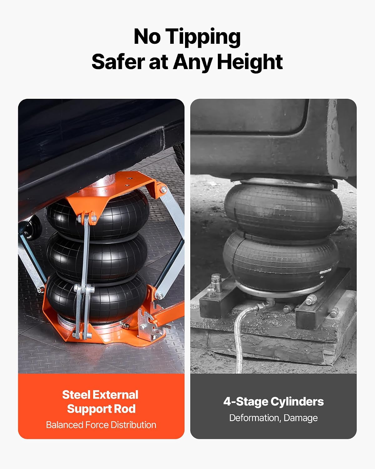 Destek Çubuklu Üçlü Hava Kriko - Heavy Equipment Lifting incelemesi ve fiyatı