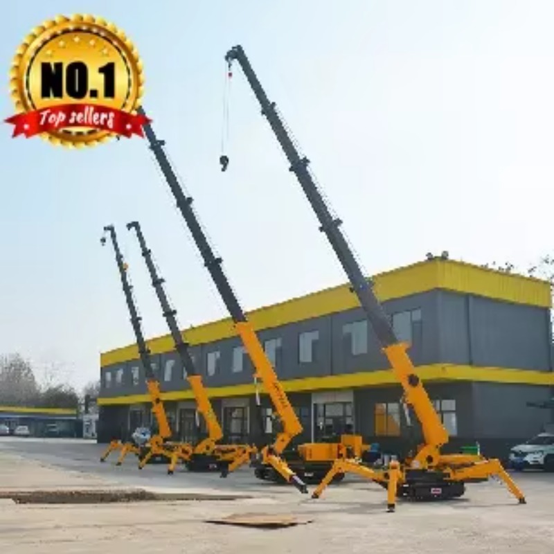 8T Hidrolik Örümcek Vinç Ağır  - Heavy Equipment Lifting incelemesi ve fiyatı