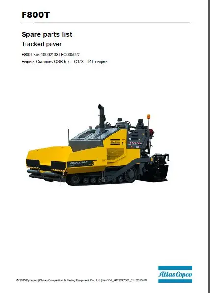 AutoCD Dynapac Ağır İş Makinel - Heavy Equipment Pdf incelemesi ve fiyatı